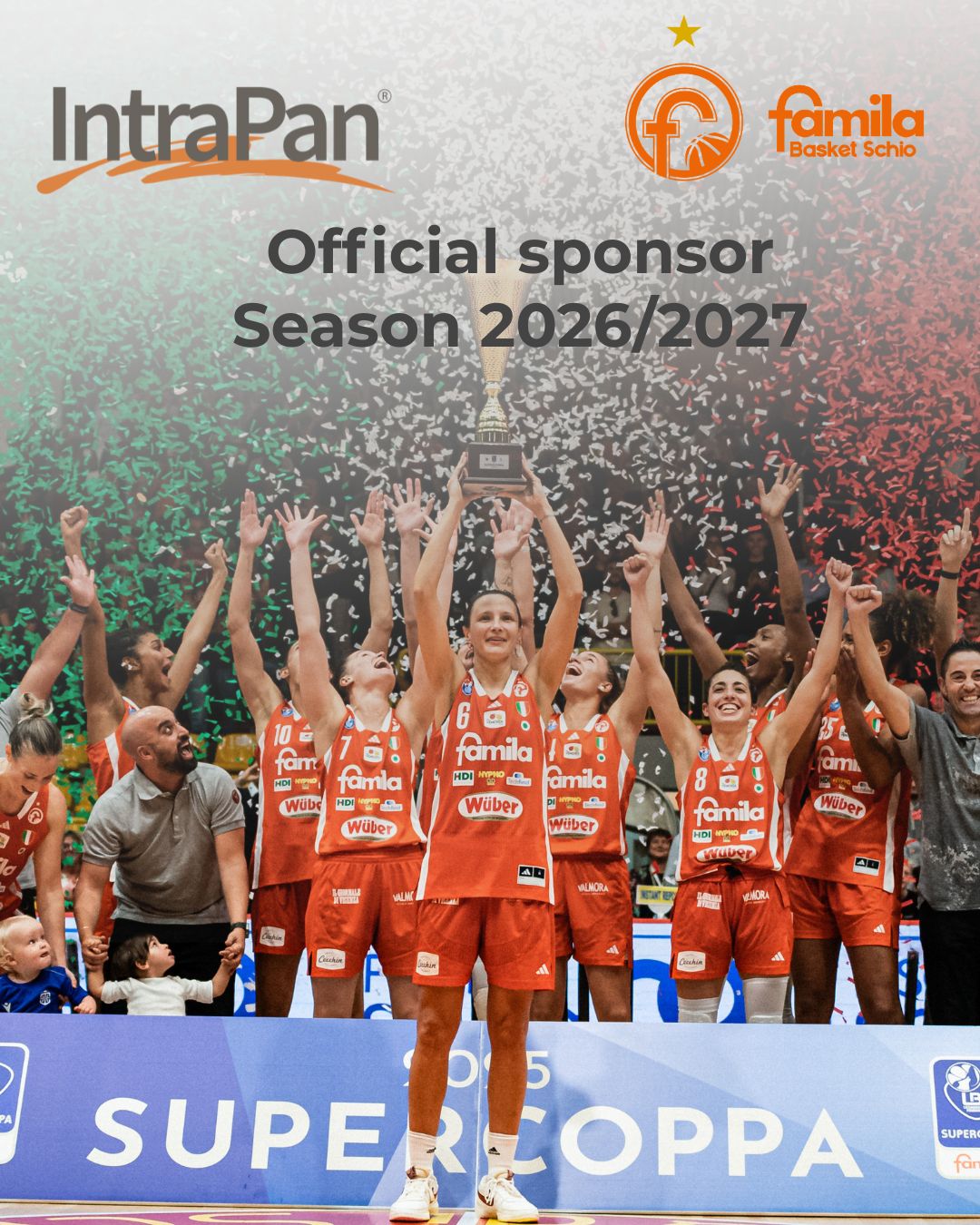 Intrapan al fianco del Famila Basket Schio per sostenere lo sport femminile Intrapan al fianco del Famila Basket Schio per sostenere lo sport femminile