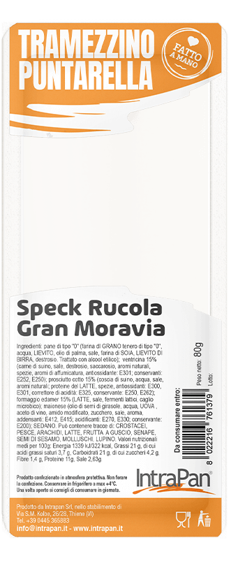 Puntarella Speck Rucola Gran Moravia